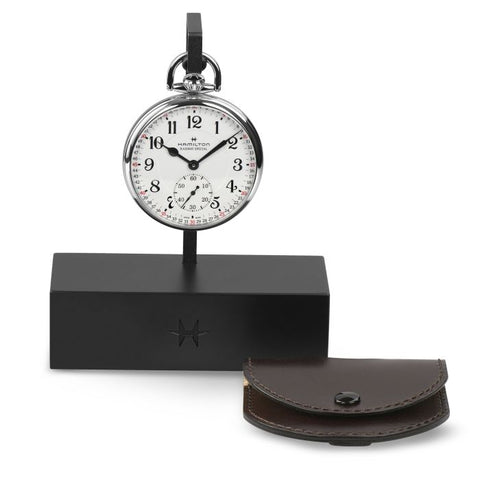 Hamilton H40819110 Watch - American Classic RailRoad Pocket Watch | Limited Edition (Image 7)