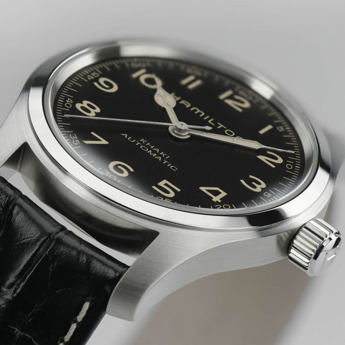 Hamilton H70605732 Watch - Khaki Field Murph 42mm Bracelet Bundle (Image 5)