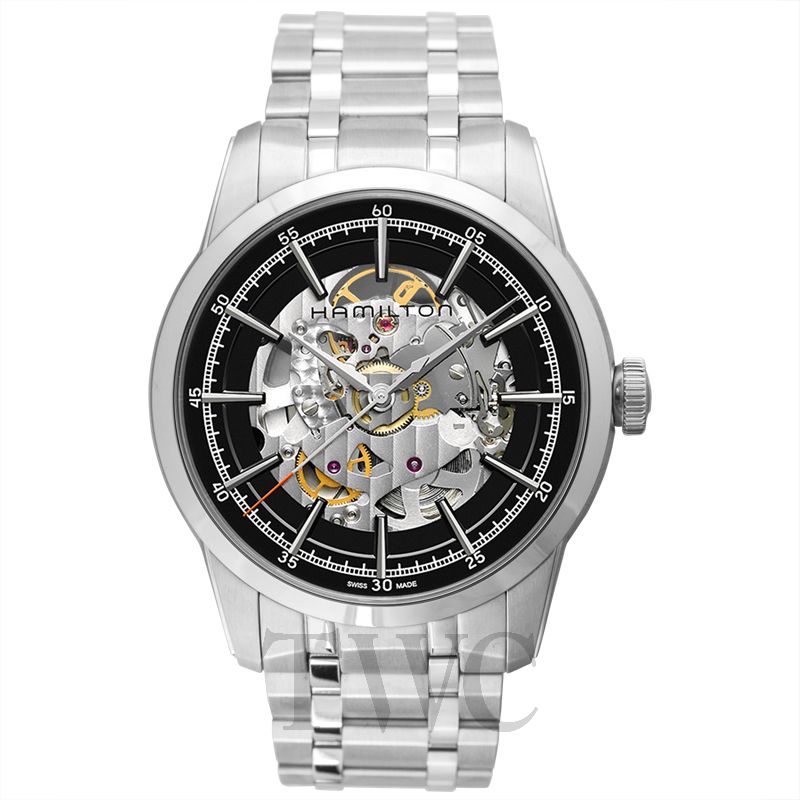Hamilton H40655131 Watch - American Classic RailRoad Skeleton Auto