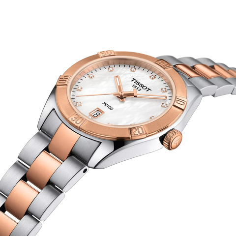 TISSOT T101.910.22.116.00 Watch - Swiss Quartz Movement Elegant Design Water Resistant Stainless Steel Case (Image 8)