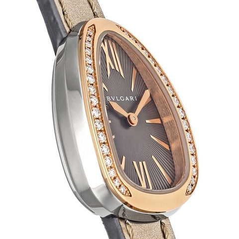 BVLGARI SP27C6SPGDL Watch - Serpenti Ladies Leather Belt Parallel Import 2-Year Warranty (Image 3)