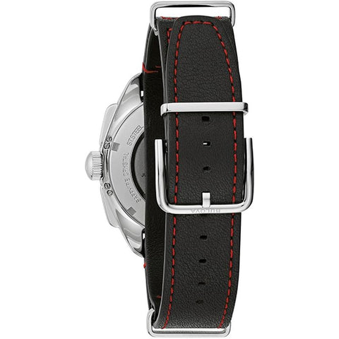 BULOVA Men's Archives Series Lunar Pilot Chronograph High Precision Quartz with Extra Band - Authentic Product with 3-Year Warranty - 96K115