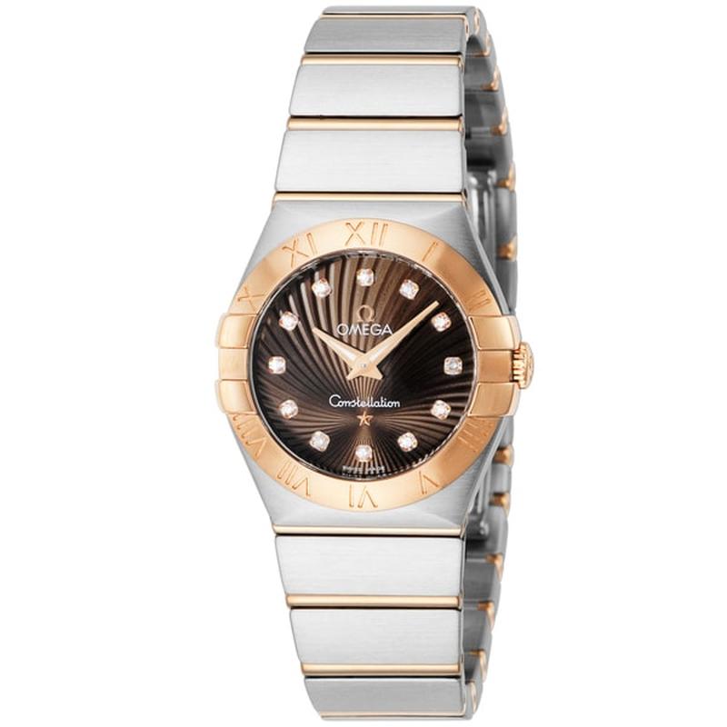 OMEGA 123.20.27.60.63.002 Watch - Constellation 5-Year Warranty [Parallel Import] Brown
