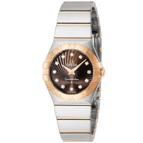 OMEGA 123.20.27.60.63.002 Watch - Constellation 5-Year Warranty [Parallel Import] Brown