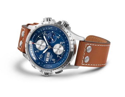 Hamilton H77506540 Watch - Khaki Aviation X-Wind Day Auto Chrono (Image 4)