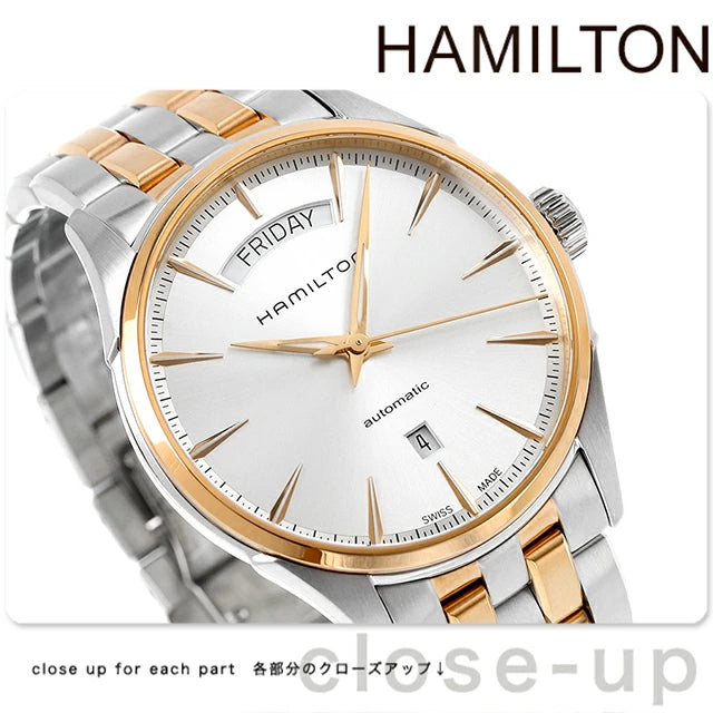 Hamilton H42525251 Watch - Jazzmaster Day Date Auto (Image 6)
