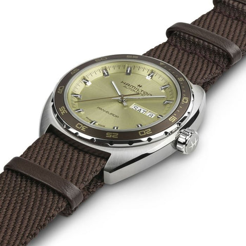 Hamilton H35445860 Watch - American Classic Pan Europ Day Date Auto (Image 10)