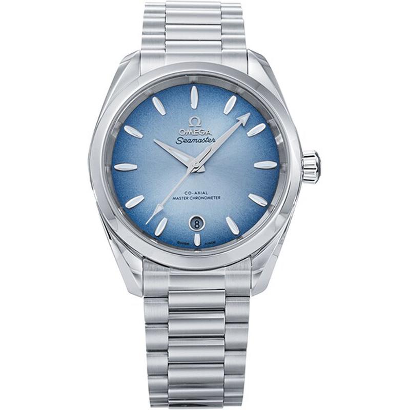 OMEGA 220.10.38.20.03.004 Watch - Seamaster Aqua Terra 5-Year Warranty Blue [Parallel Import]