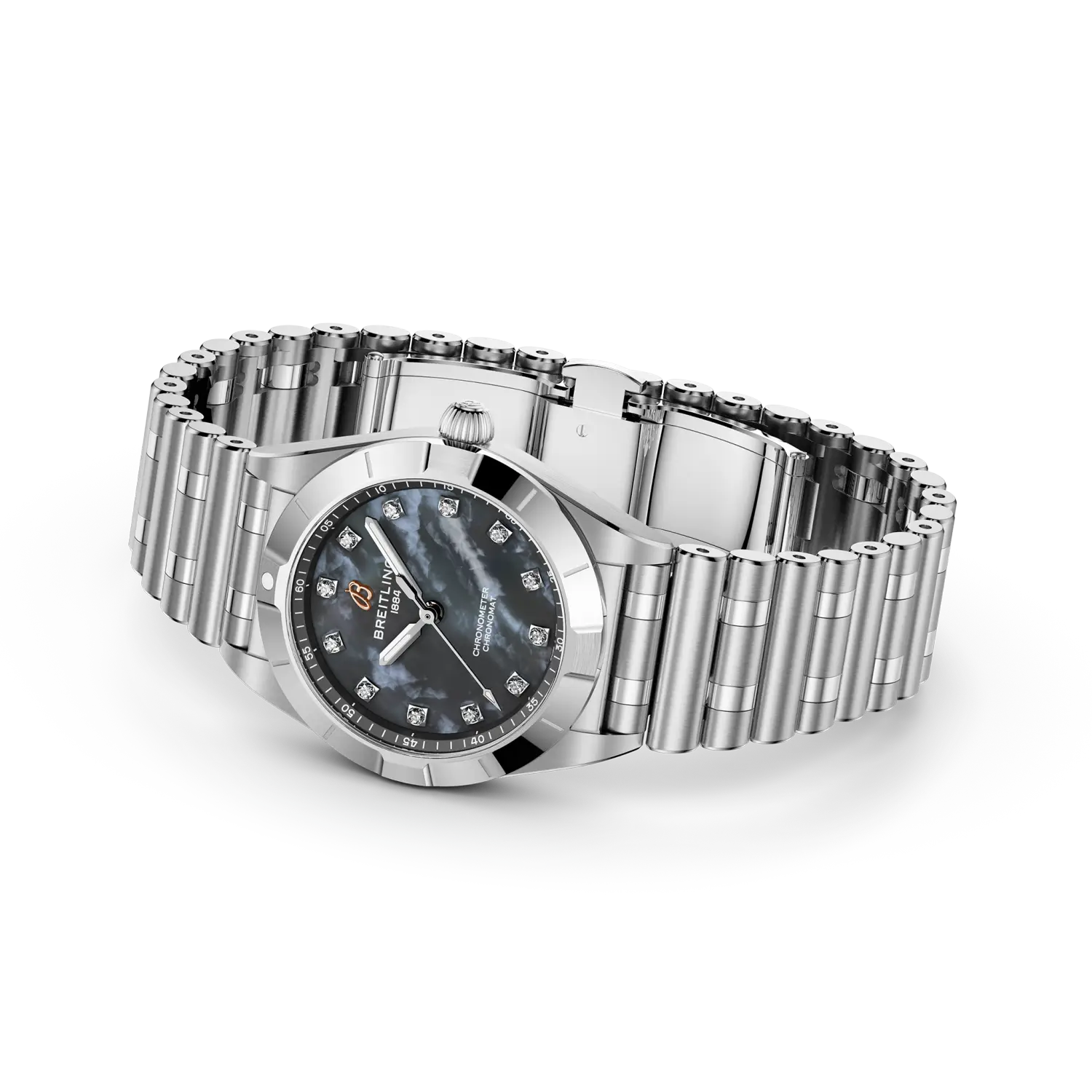 Breitling A72310101B1A1 Watch - Chronomat 28 Japan Edition (Image 3)