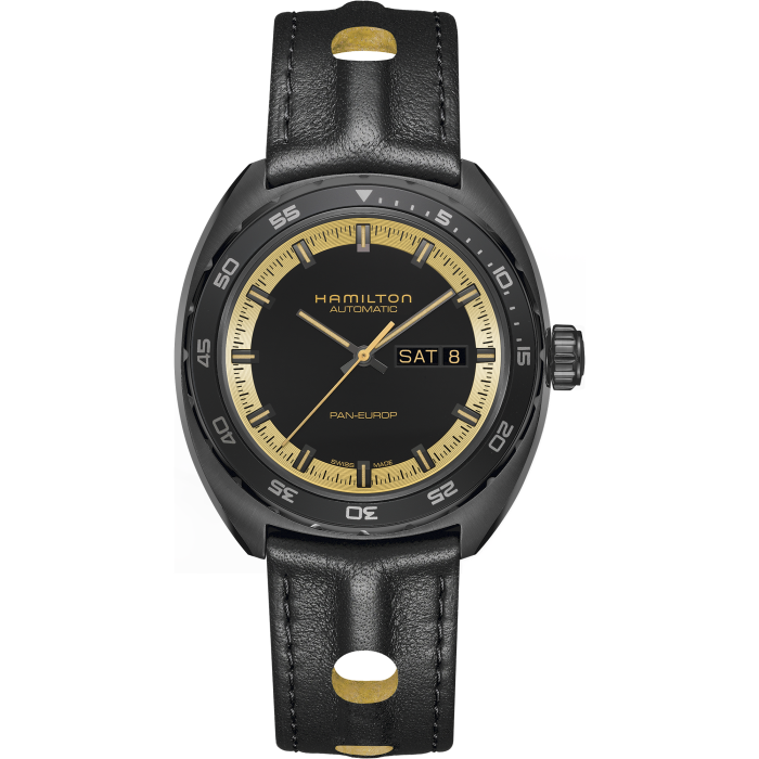Hamilton H35425730 Watch - American Classic Pan Europ Day Date Auto