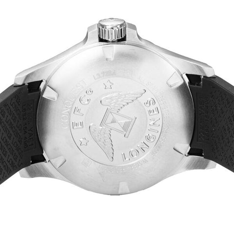 Longines Conquest V.H.P. [Conquest V.H.P.] 2-Year Warranty Black L3.728.4.56.9 [Parallel Import]