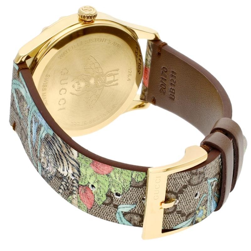 GUCCI YA1264187 Watch - G-Timeless 2-Year Warranty Brown (Image 4)