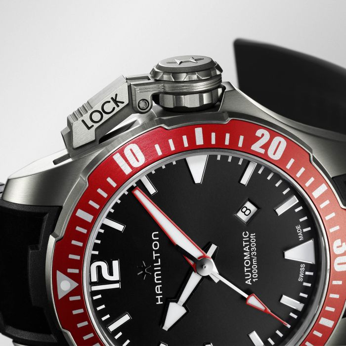 Hamilton H77805335 Watch - Khaki Navy OPENWATER AUTO TITANIUM AUTO (Image 2)