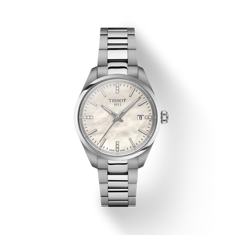 TISSOT T150.210.11.116.00 Swiss Automatic Movement Water Resistant 316L Stainless Steel Elegant Design