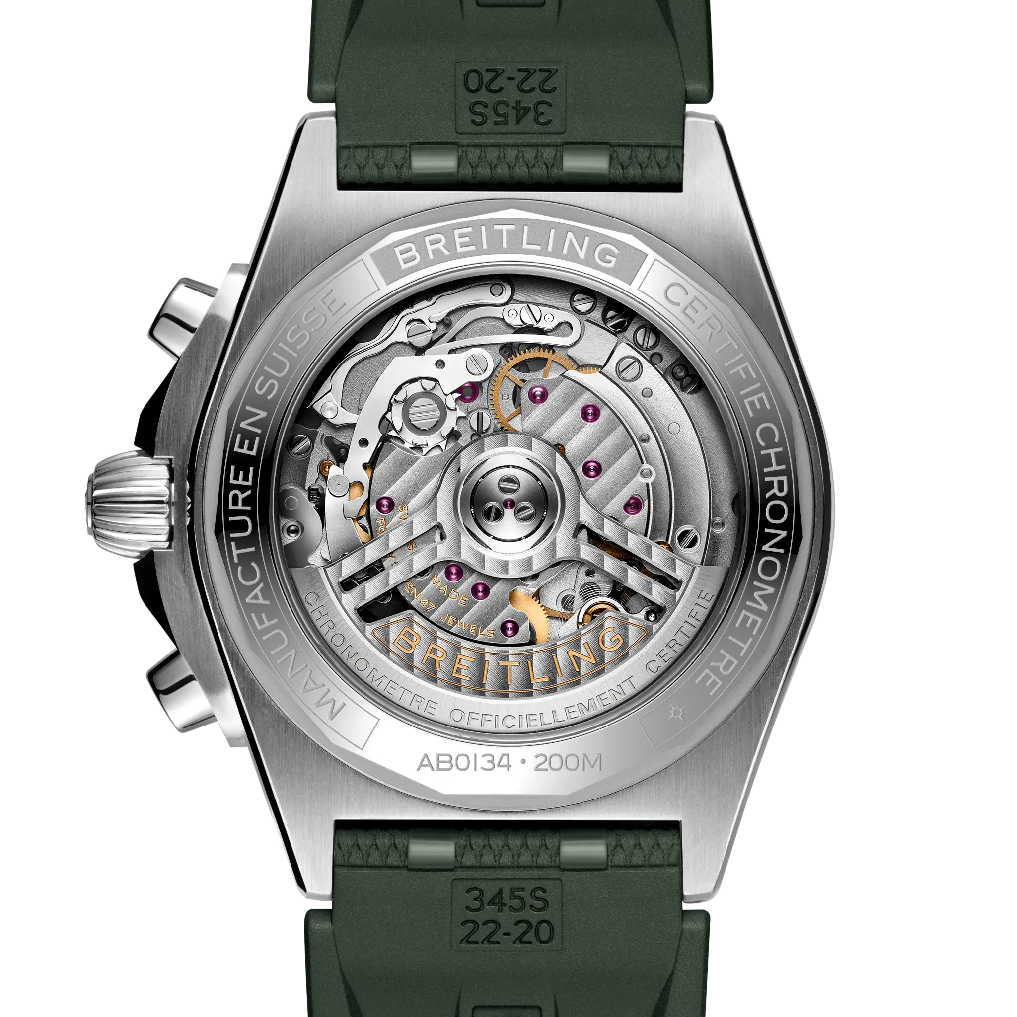 Breitling AB0134101L2S1 Watch - B01 42 Watch Japan Official (Image 4)