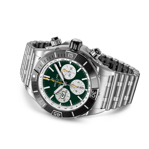 Breitling AB01361C1L1A1 Watch - Super Chronomat B01 44 Green Bay Packers Edition (Image 3)
