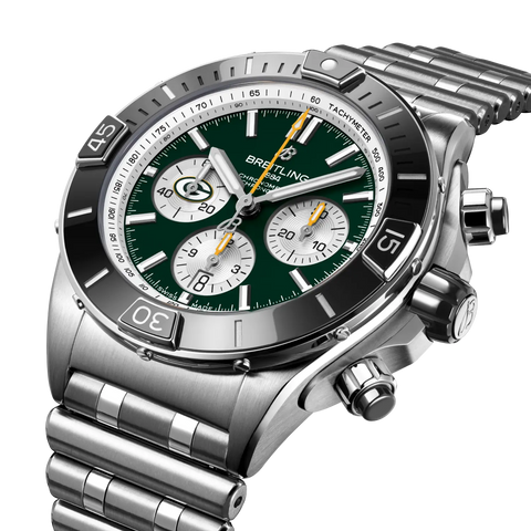 Breitling AB01361C1L1A1 Watch - Super Chronomat B01 44 Green Bay Packers Edition (Image 2)