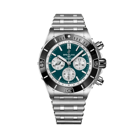 Breitling AB01361C1L5A1 Watch - Super Chronomat B01 Chronograph 44 NFL Philadelphia Eagles