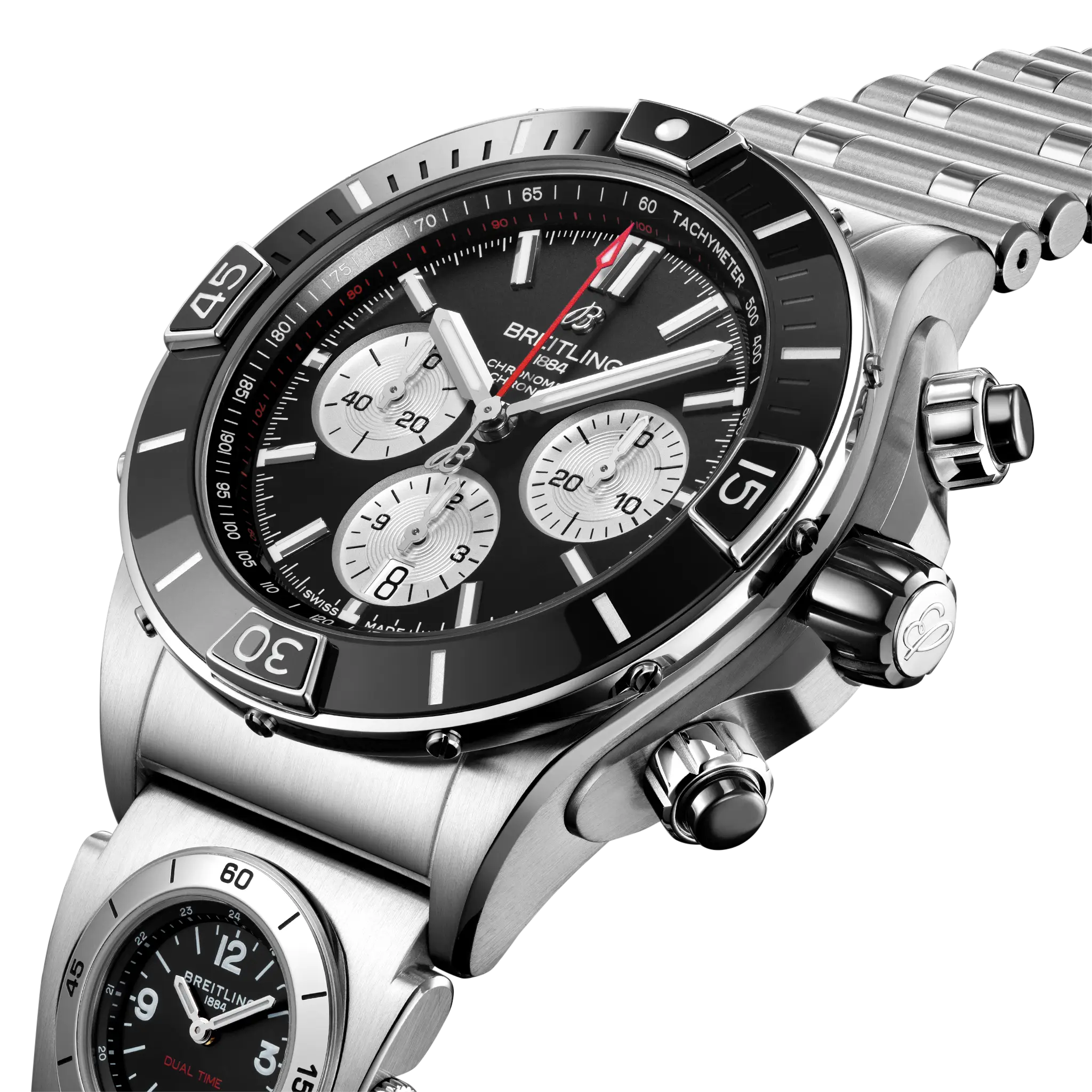 Breitling AB0136251B1A2 Watch - B01 44 Watch Japan Official (Image 2)