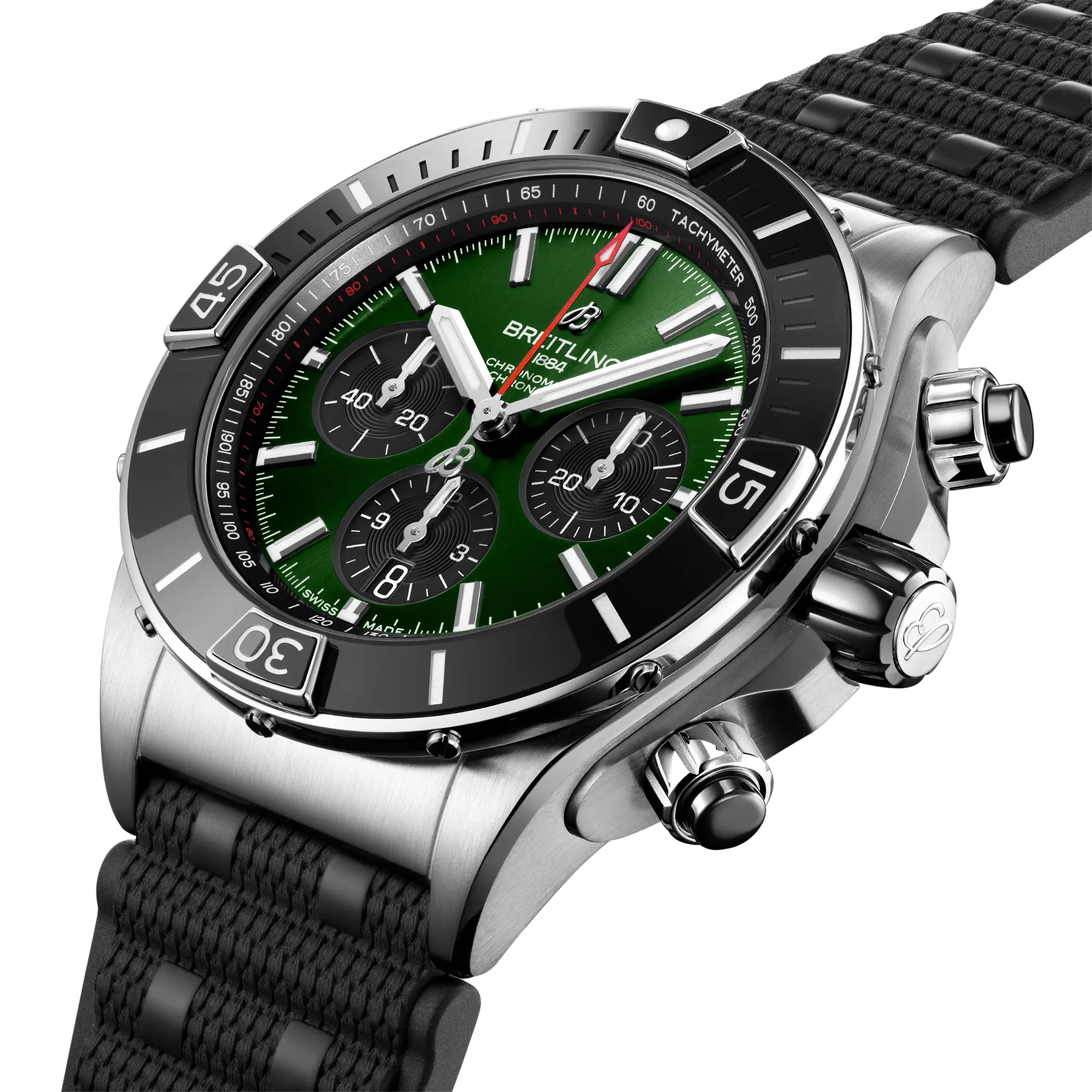 Breitling AB0136251L1S1 Watch - B01 44 Watch Japan Official (Image 2)