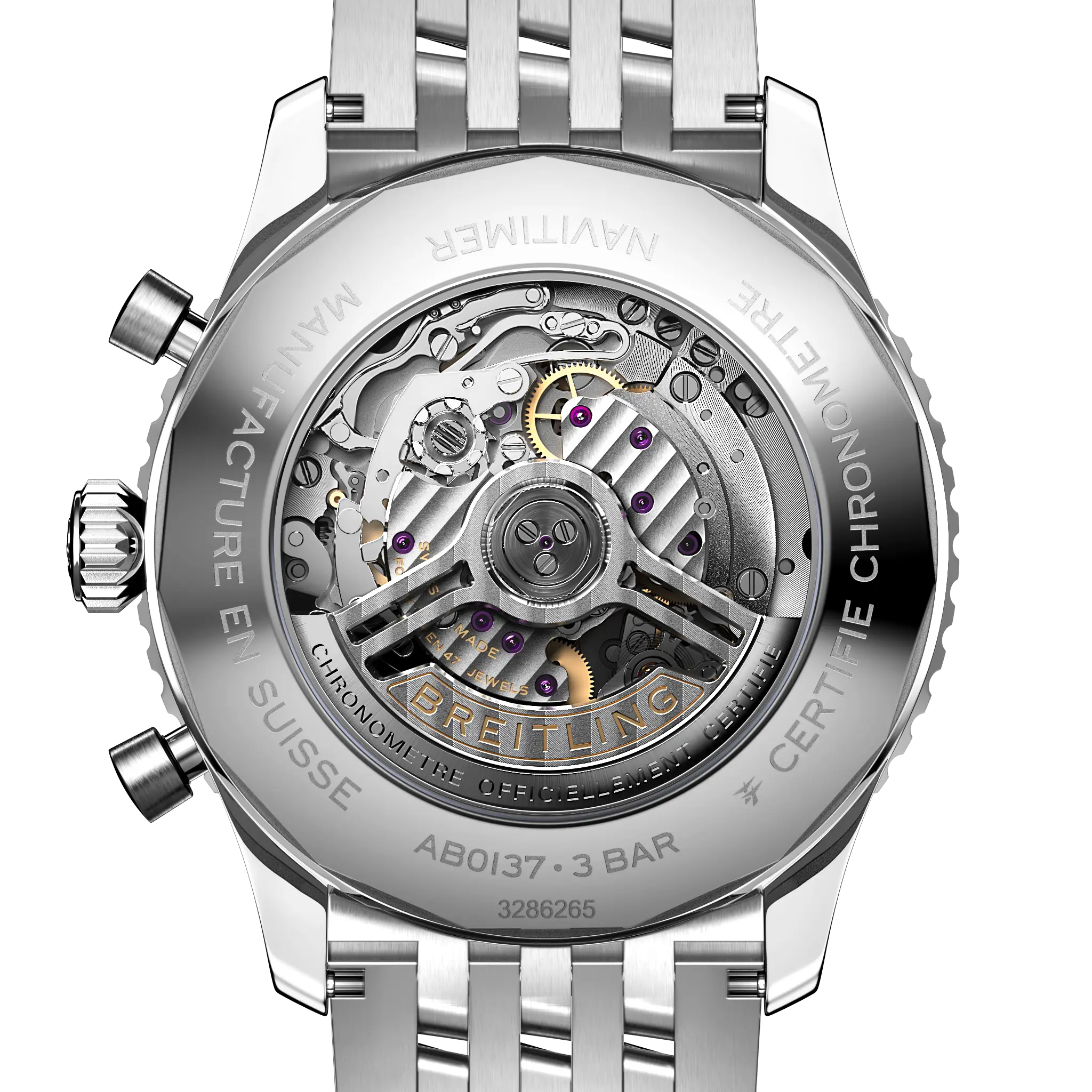 Breitling AB0137211C1A1 Watch - B01 Watch Japan Official (Image 4)