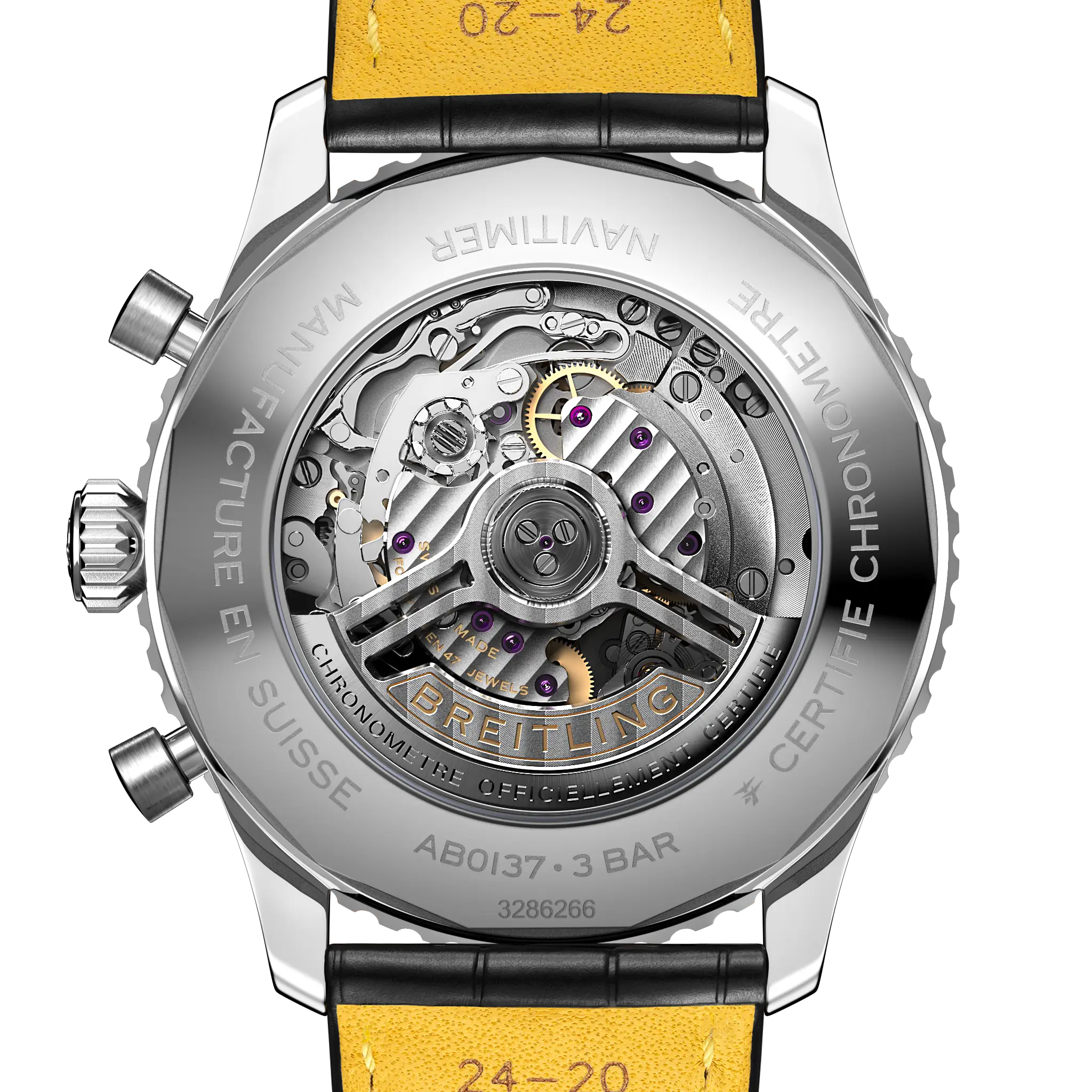 Breitling AB0137241L1P1 Watch - B01 Watch Japan Official (Image 4)