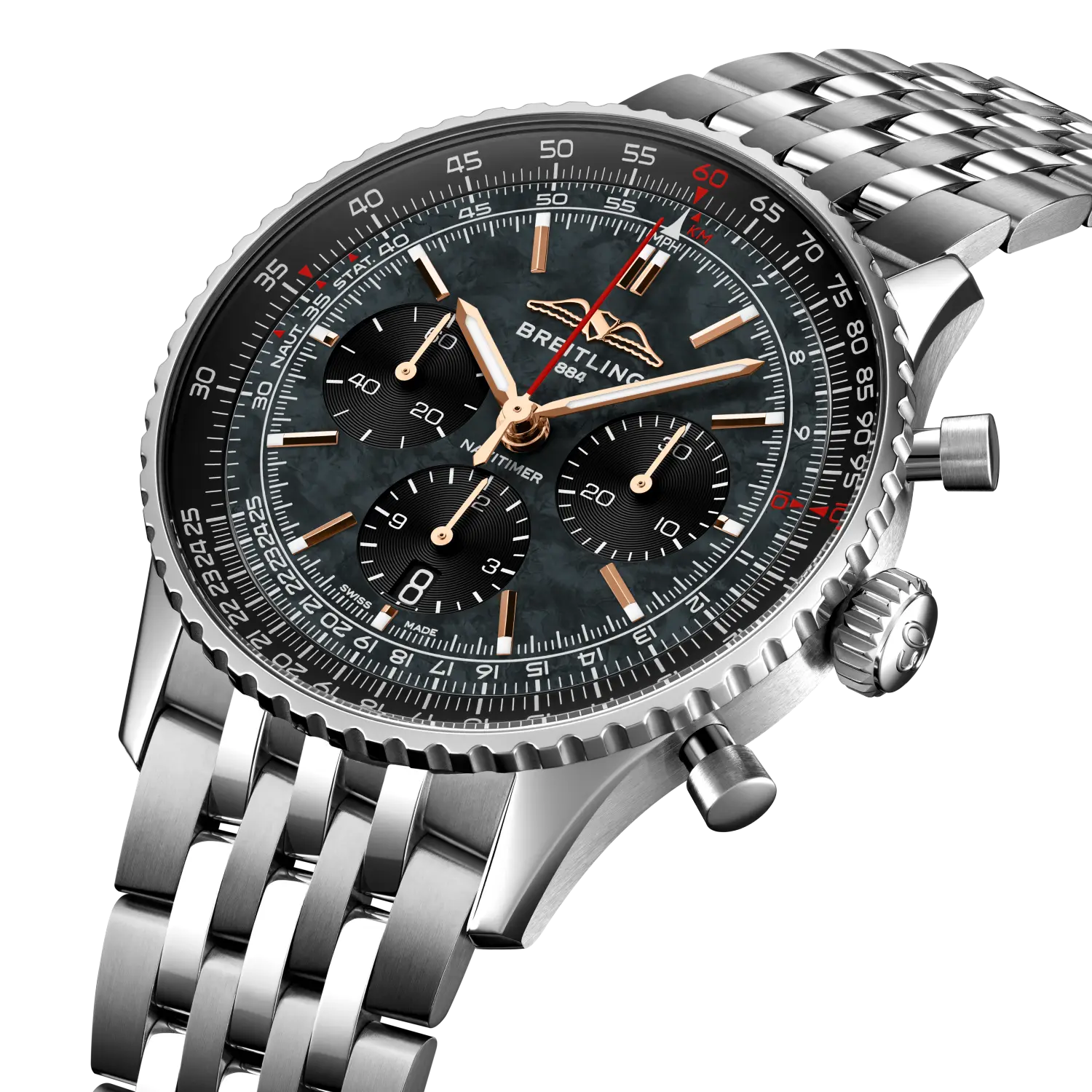 Breitling AB01381G1B1A1 Watch - B01 Watch Japan Official (Image 2)
