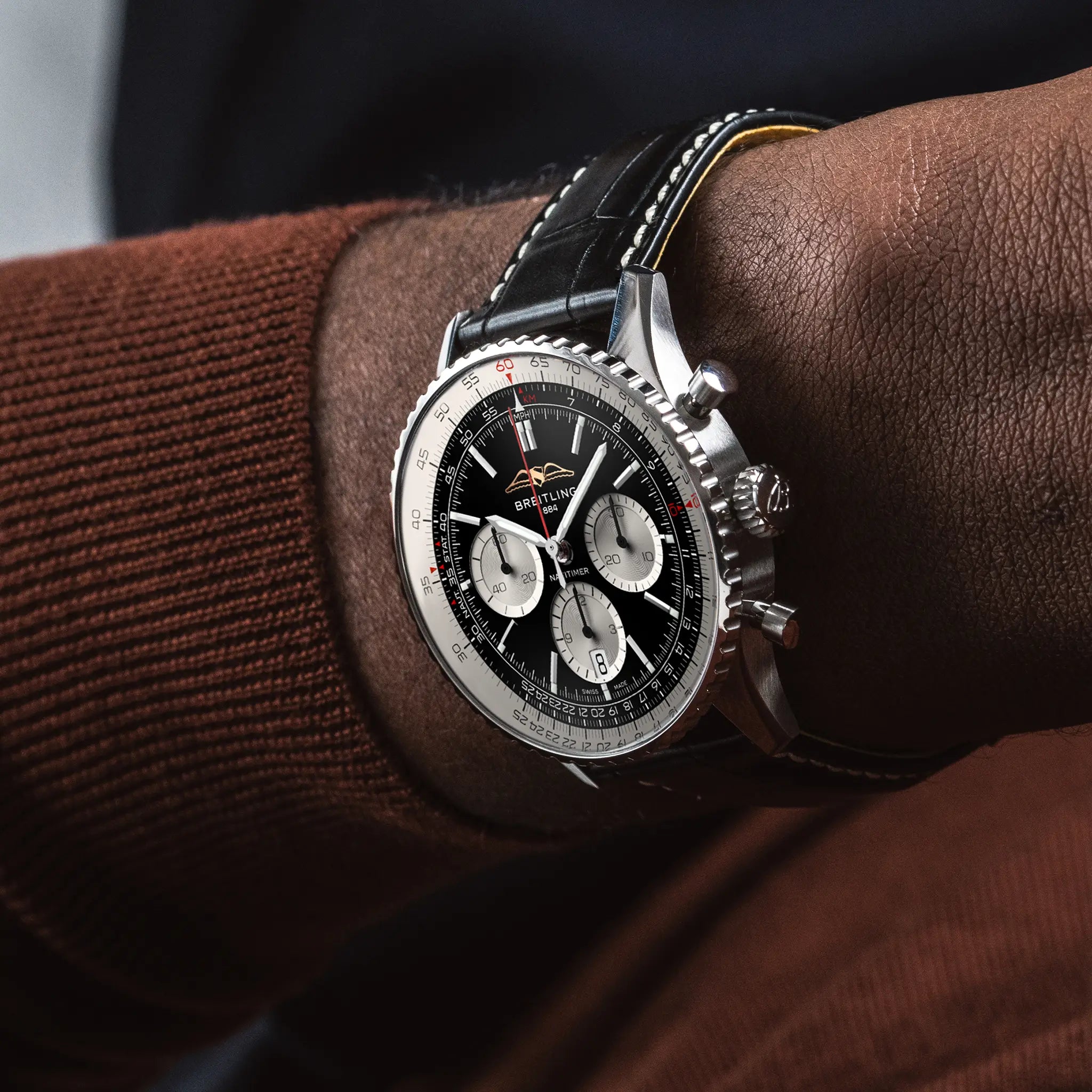 Breitling AB0138211B1P1 Watch - B01 Watch Japan Official (Image 5)