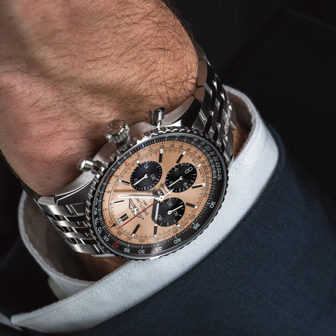 Breitling AB0138241K1A1 Watch - Chronograph Automatic Swiss Movement 43mm Stainless Steel Sapphire Crystal (Image 5)