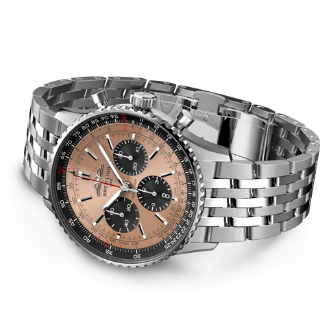 Breitling AB0138241K1A1 Watch - Chronograph Automatic Swiss Movement 43mm Stainless Steel Sapphire Crystal (Image 3)