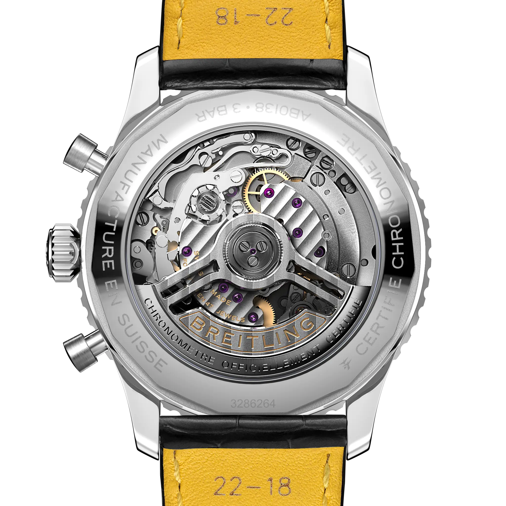 Breitling AB0138241K1P1 Watch - B01 Watch Japan Official (Image 4)