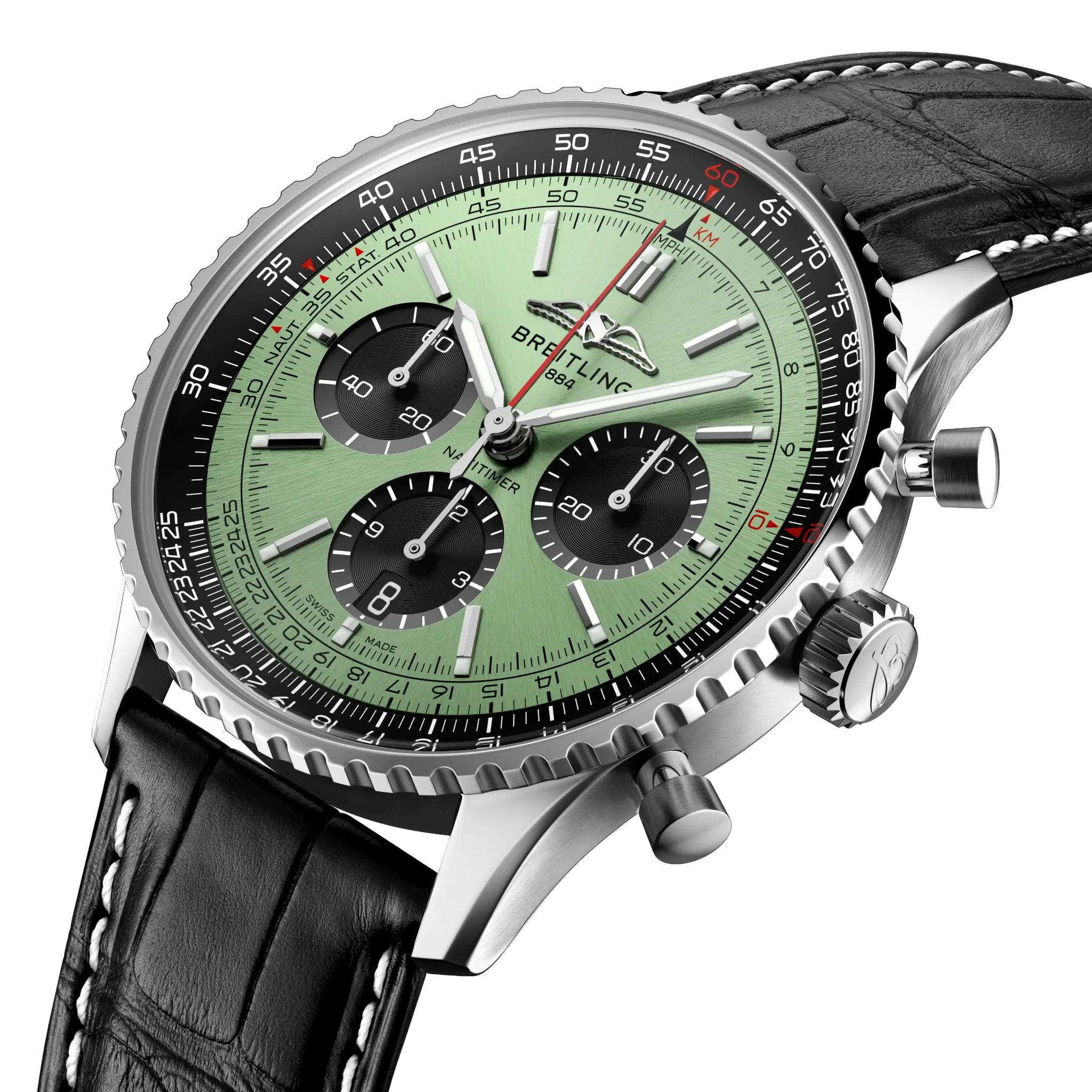 Breitling AB0138241L1P1 Watch - B01 Watch Japan Official (Image 2)