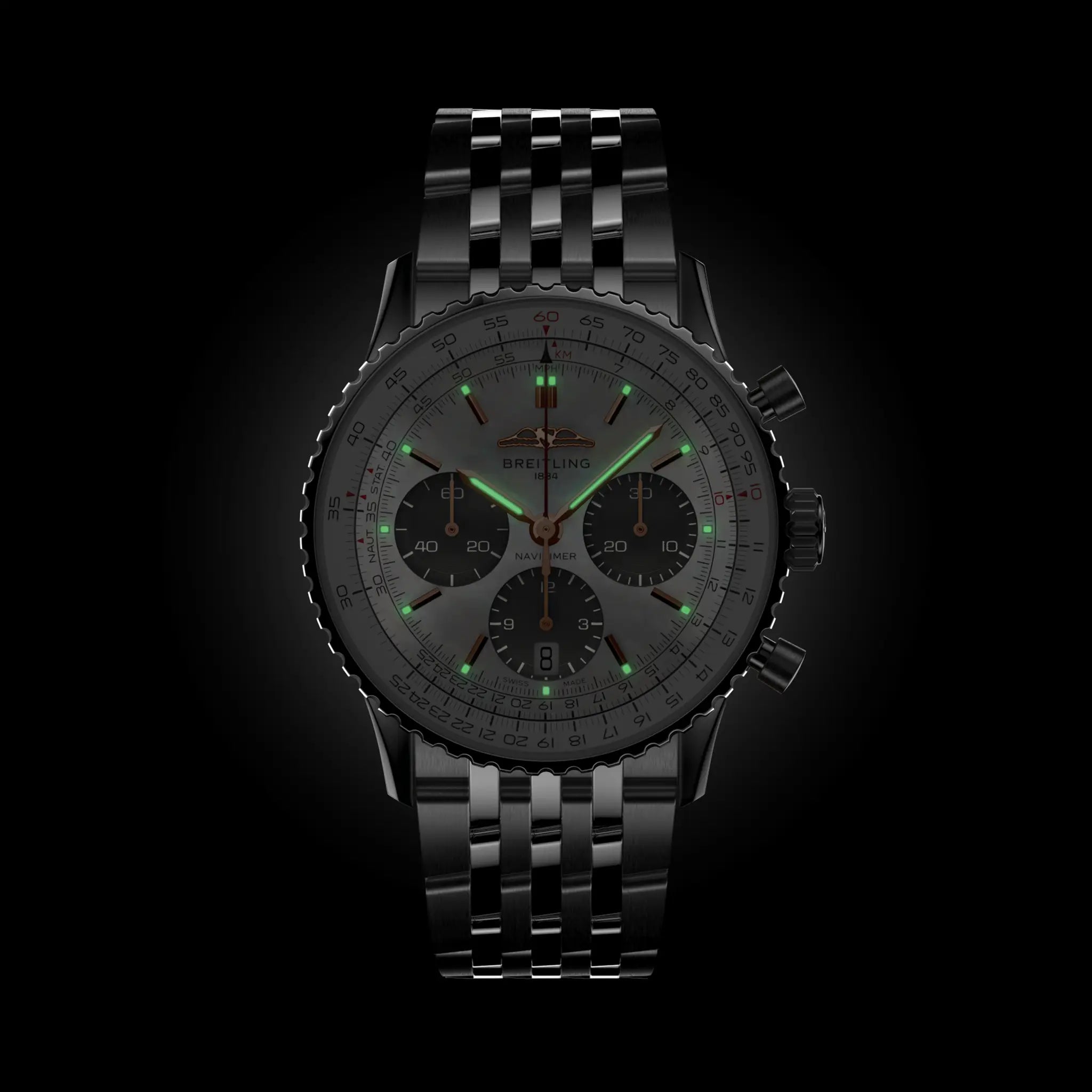 Breitling AB0139211A1A1 Watch - B01 Watch Japan Official (Image 5)
