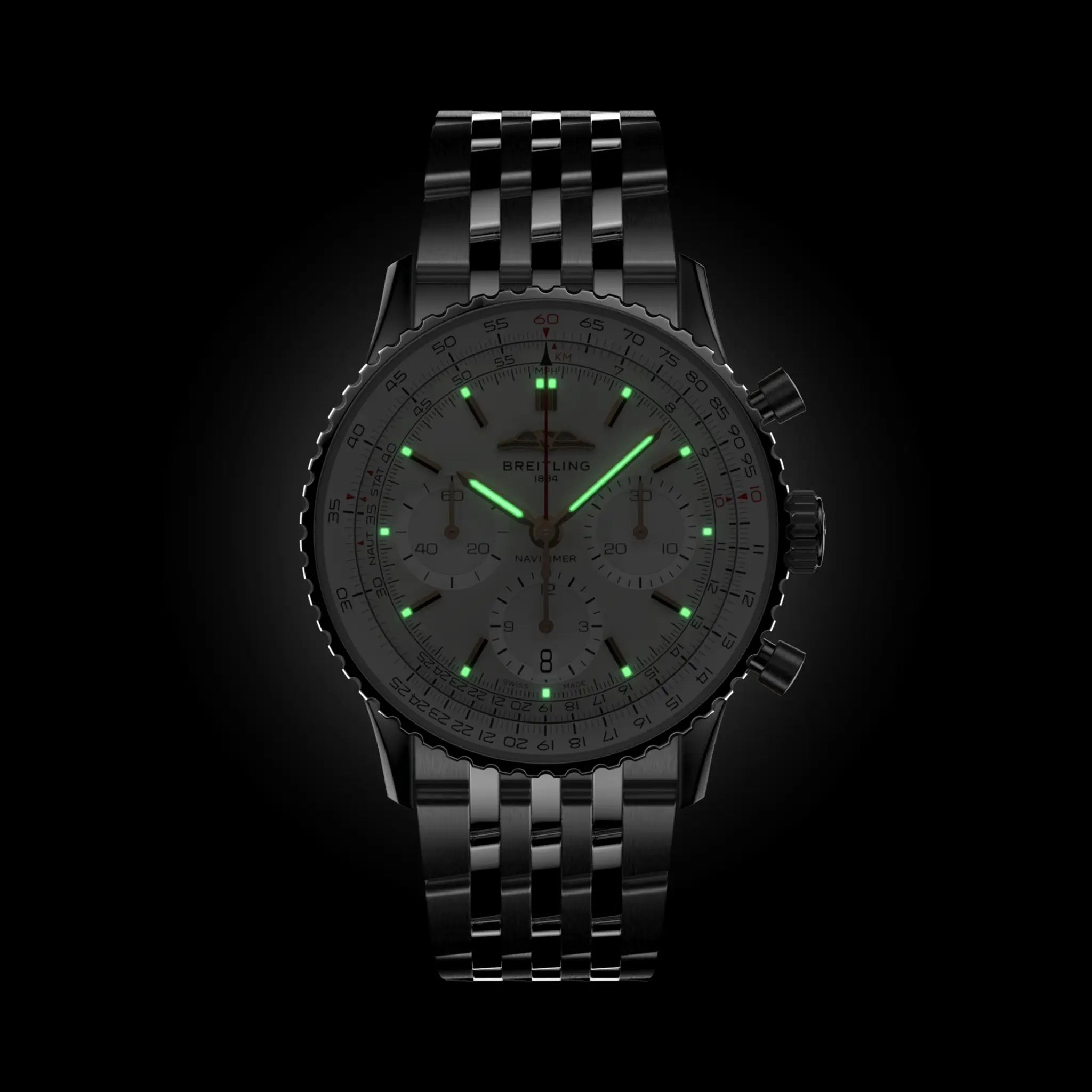 Breitling AB0139211G1A1 Watch - B01 Watch Japan Official (Image 5)