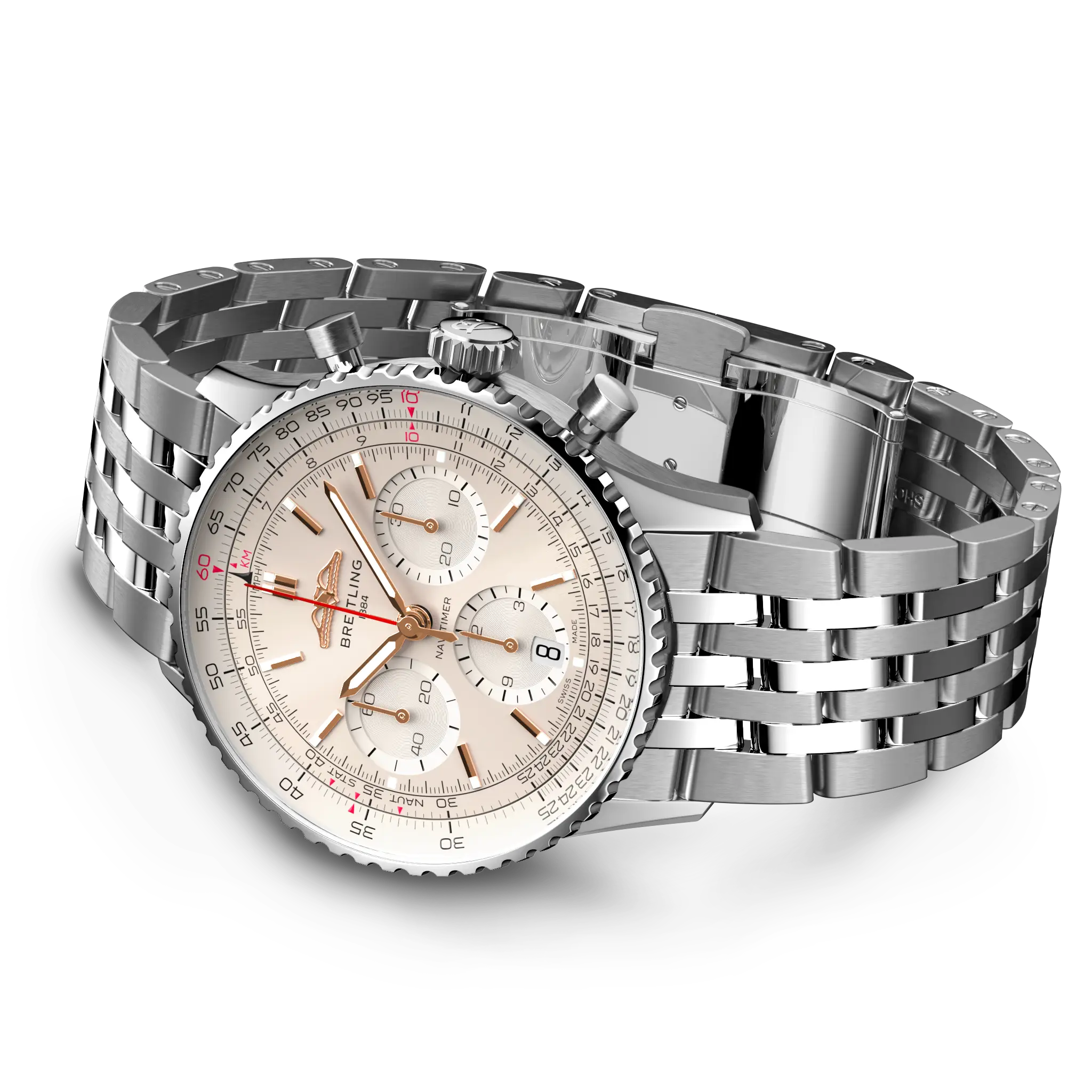 Breitling AB0139211G1A1 Watch - B01 Watch Japan Official (Image 3)