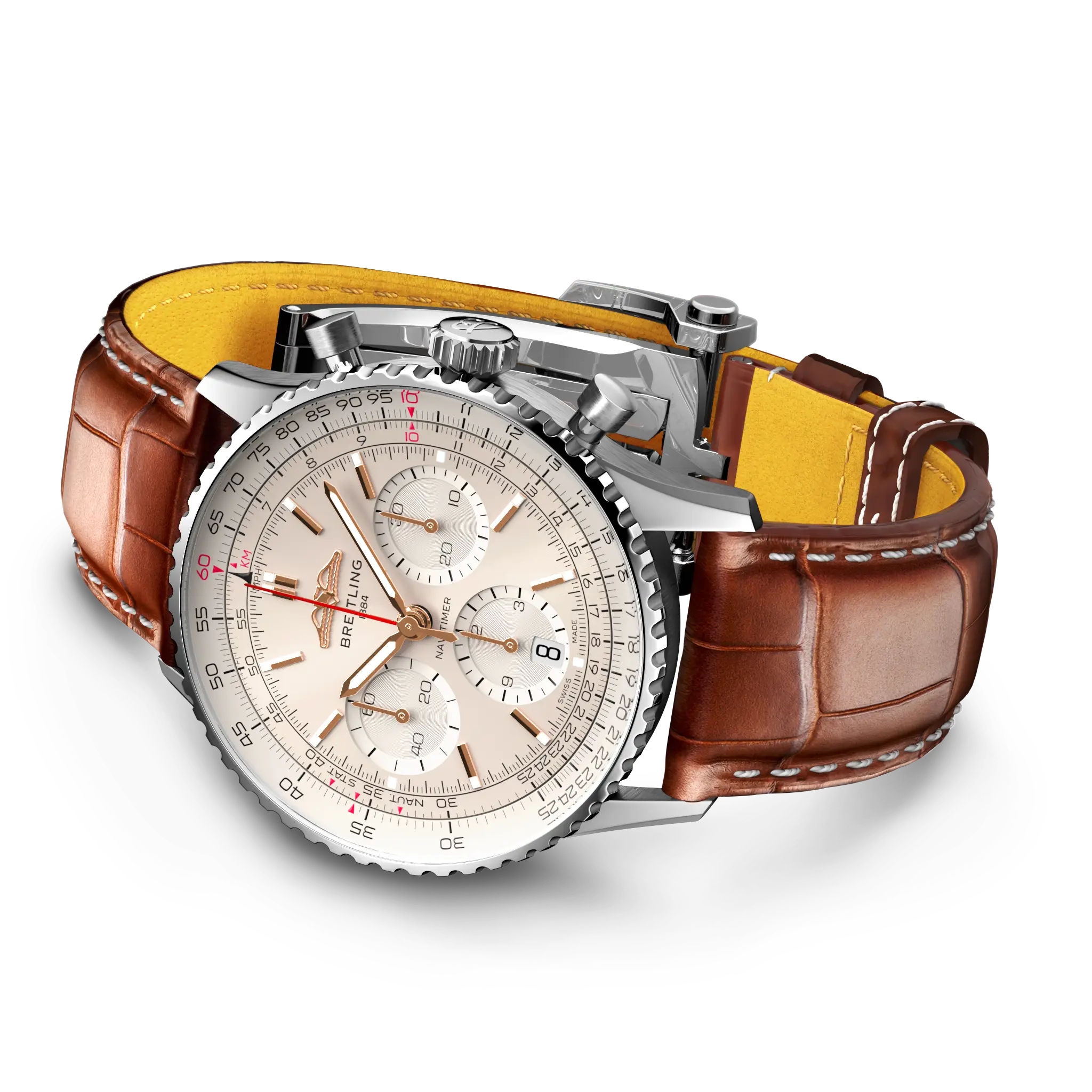 Breitling AB0139211G1P1 Watch - B01 Watch Japan Official (Image 3)