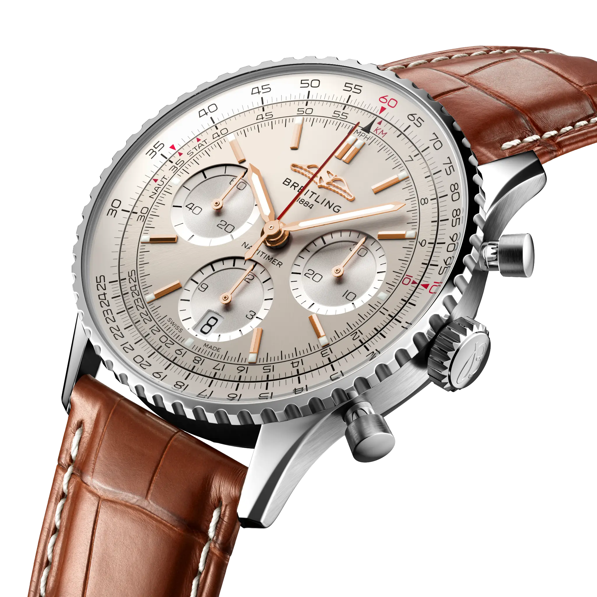 Breitling AB0139211G1P1 Watch - B01 Watch Japan Official (Image 2)