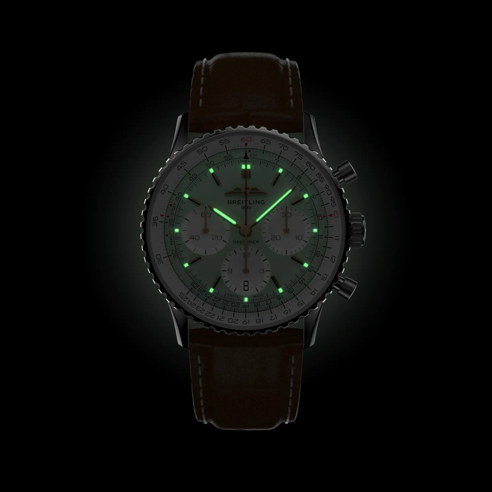 Breitling AB0139211L1P1 Watch - B01 Watch Japan Official (Image 6)