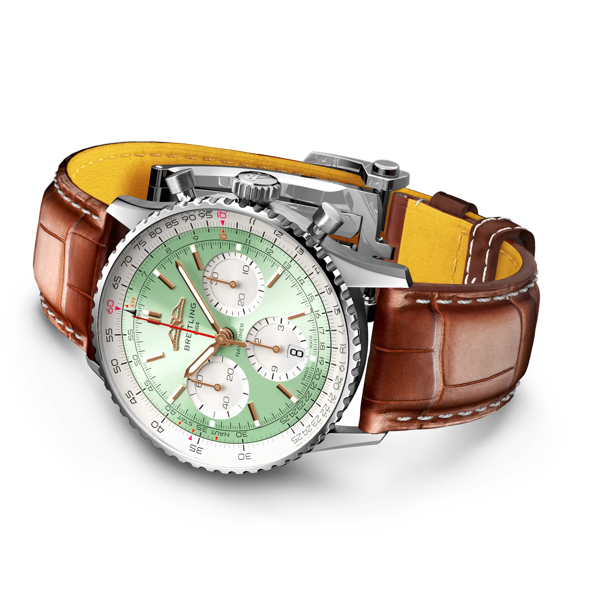 Breitling AB0139211L1P1 Watch - B01 Watch Japan Official (Image 3)