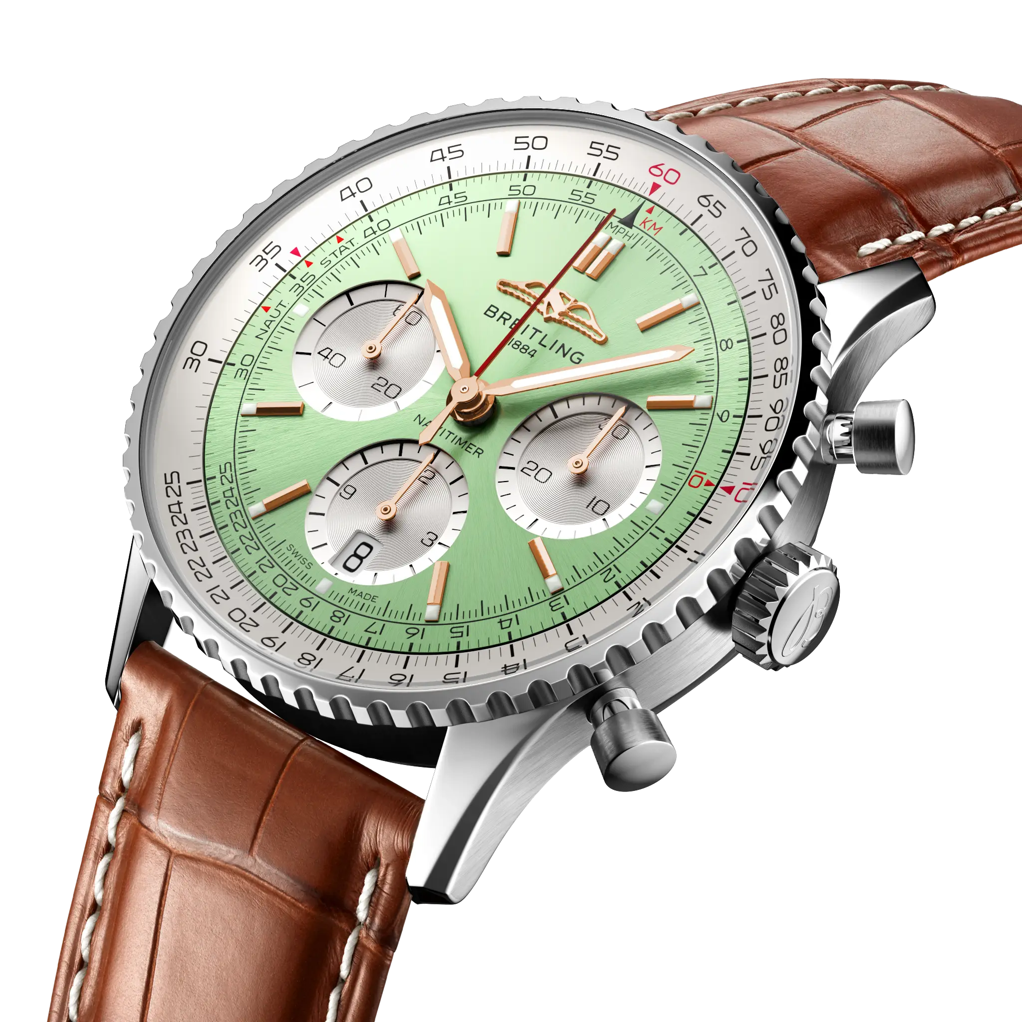 Breitling AB0139211L1P1 Watch - B01 Watch Japan Official (Image 2)