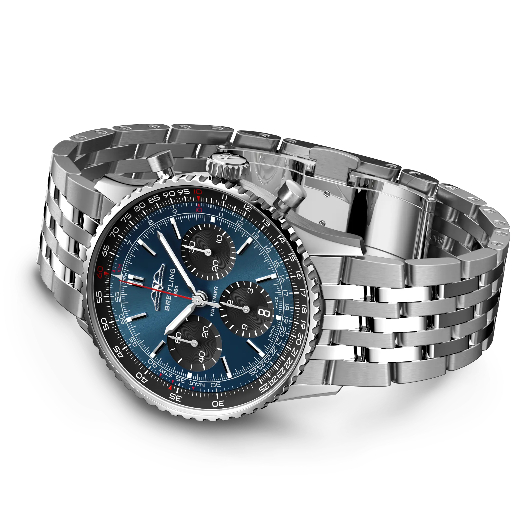 IPPO JAPAN WATCH AB0139241C1A1 Watch - Luxury Chronograph Stainless Steel Water Resistant Sapphire Crystal (Image 3)