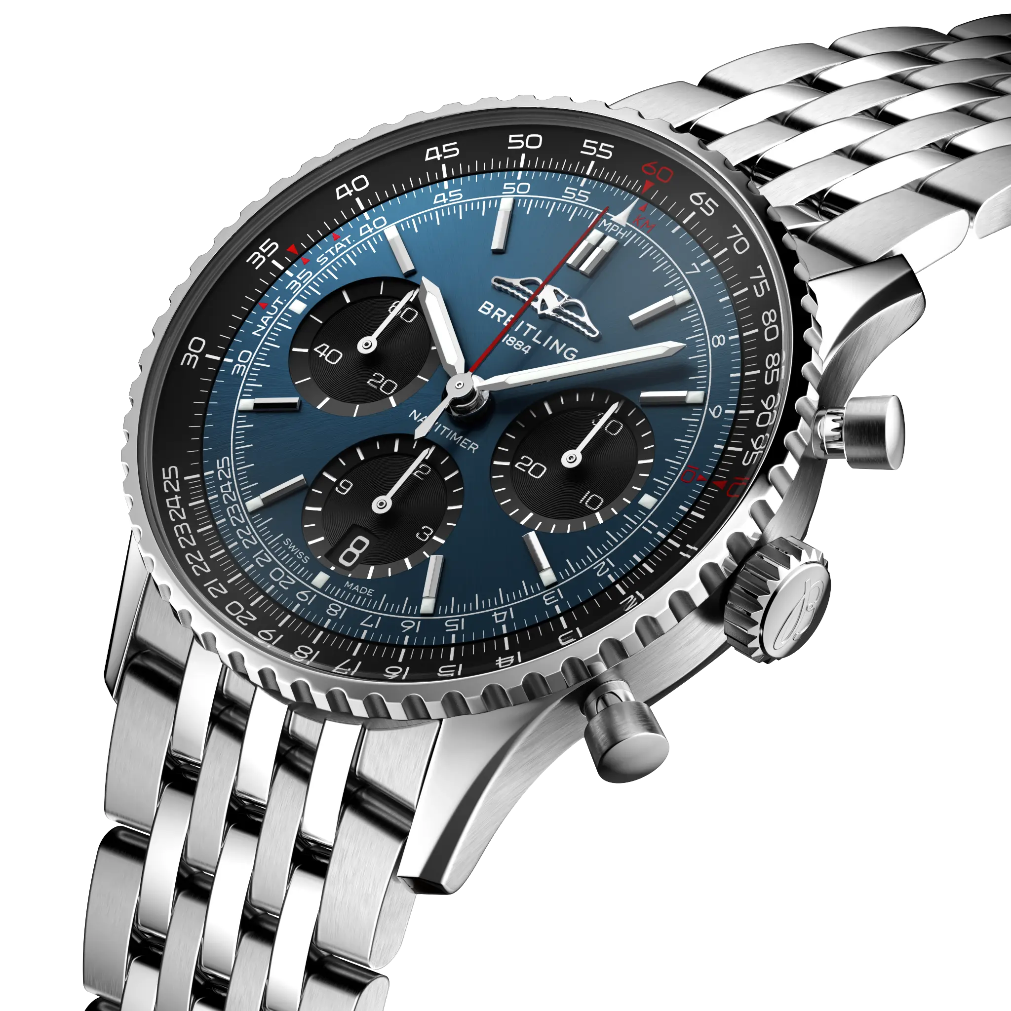 IPPO JAPAN WATCH AB0139241C1A1 Watch - Luxury Chronograph Stainless Steel Water Resistant Sapphire Crystal (Image 2)