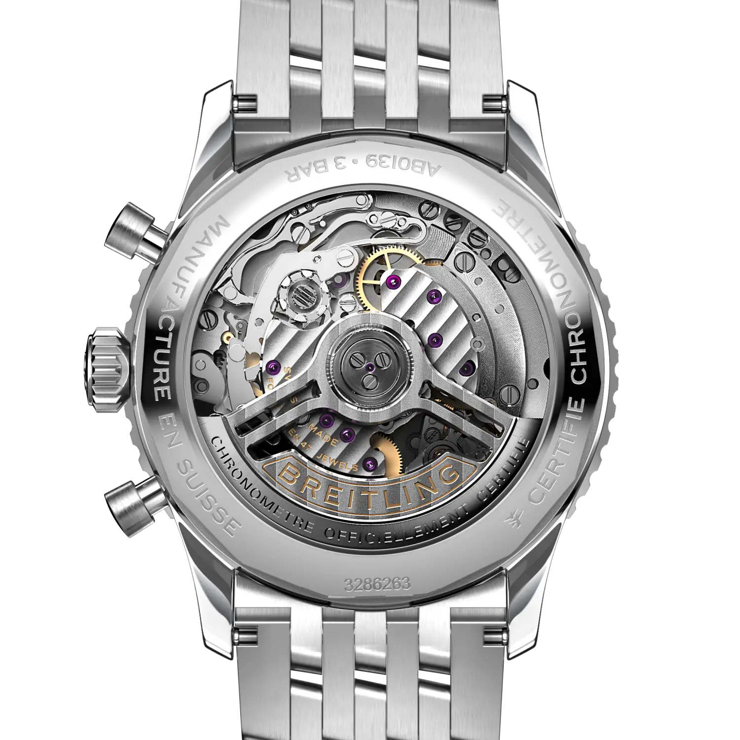 Breitling AB0139241C2A1 Watch - B01 Watch Japan Official (Image 4)
