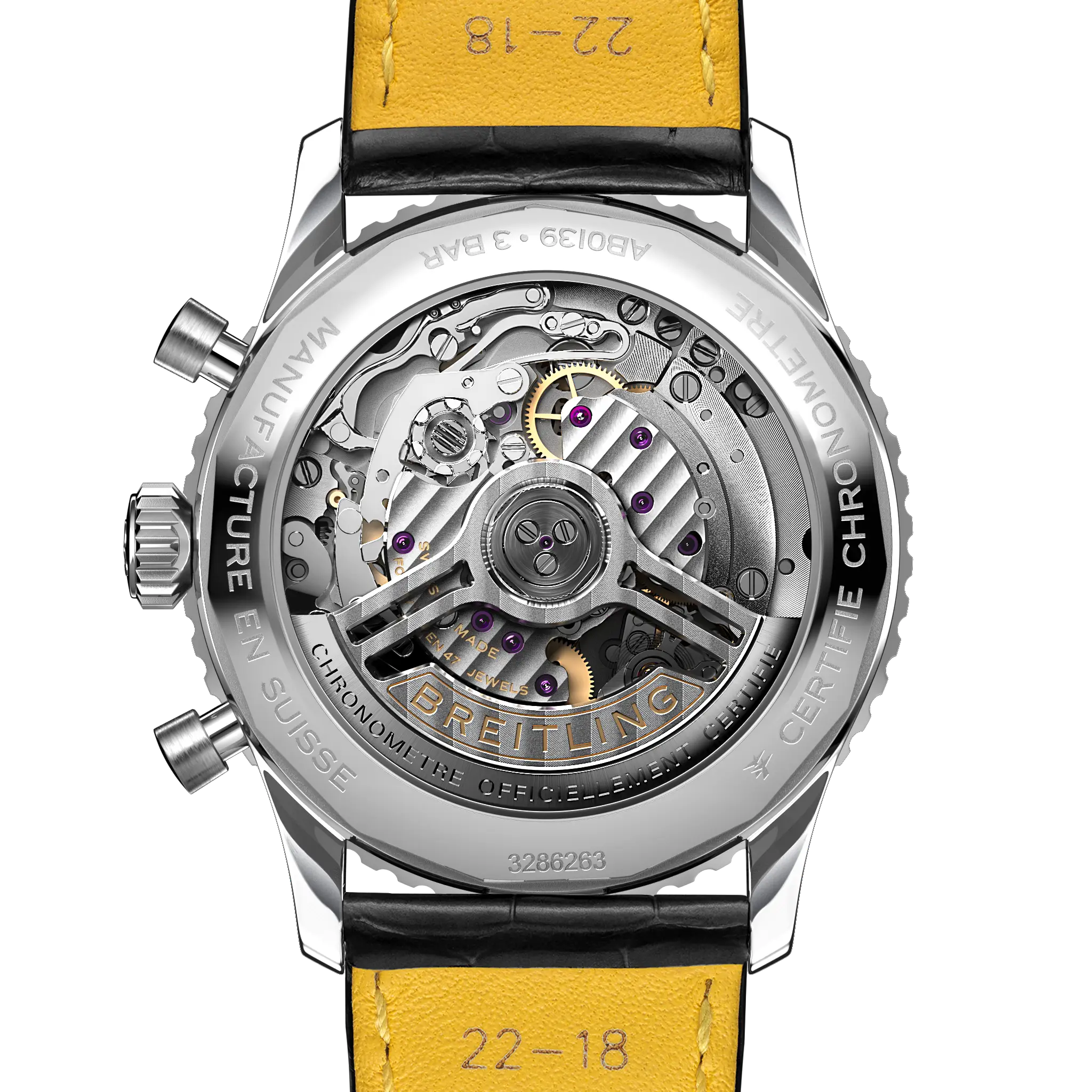 Breitling AB0139241C2P1 Watch - B01 Watch Japan Official (Image 4)