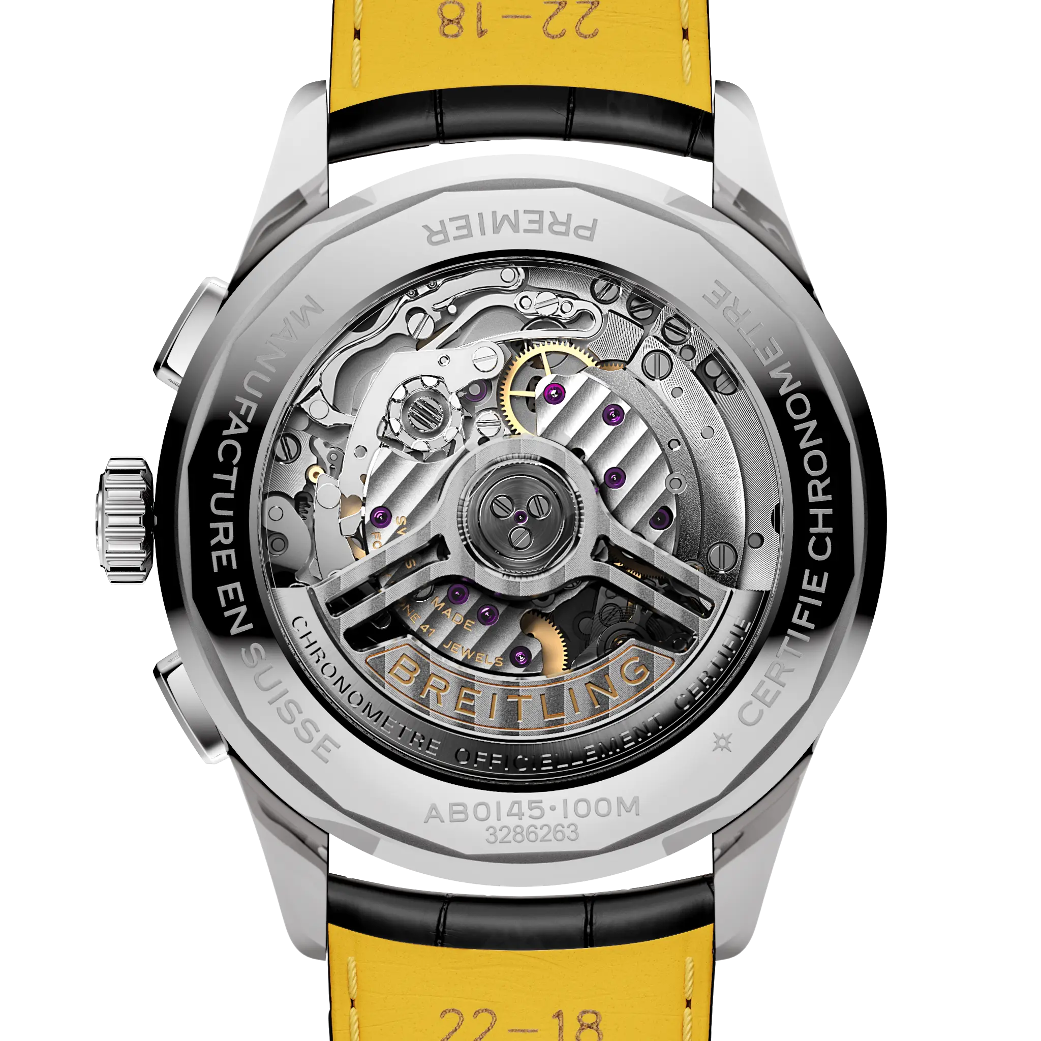 Breitling AB0145221B1P2 Watch - B01 Watch Japan Official (Image 4)