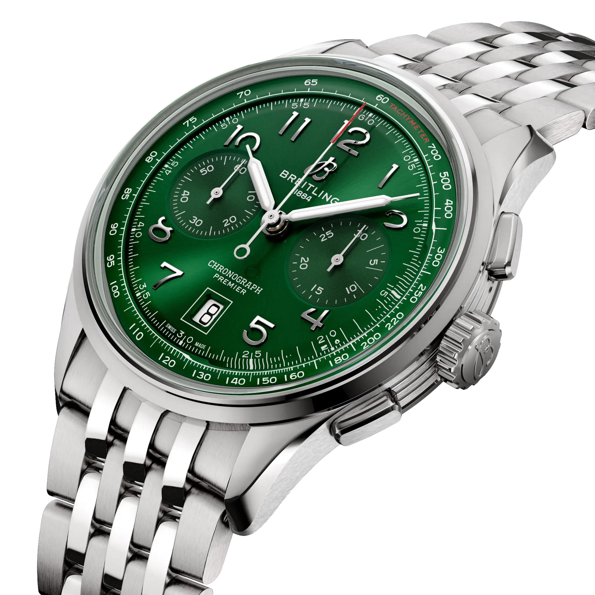 Breitling AB0145371L1A1 Watch - Chronograph Automatic Swiss Movement Sapphire Crystal Water Resistant (Image 2)