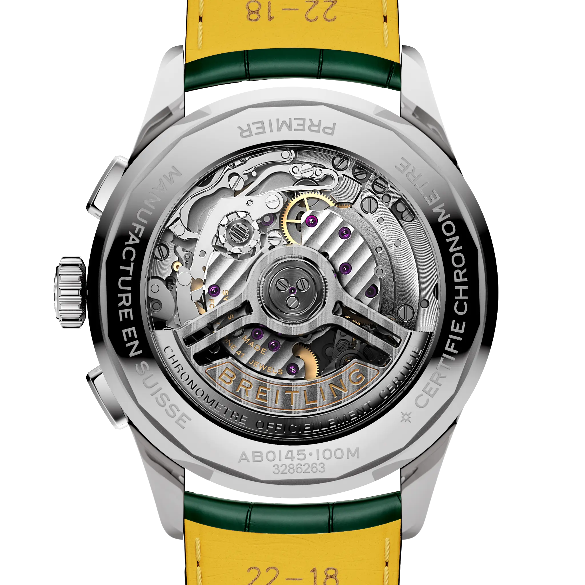 Breitling AB0145371L1P2 Watch - B01 Watch Japan Official (Image 4)