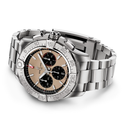 Breitling AB0147101A1A1 Chronograph Automatic Swiss Movement Stainless Steel Case Water Resistant 100m