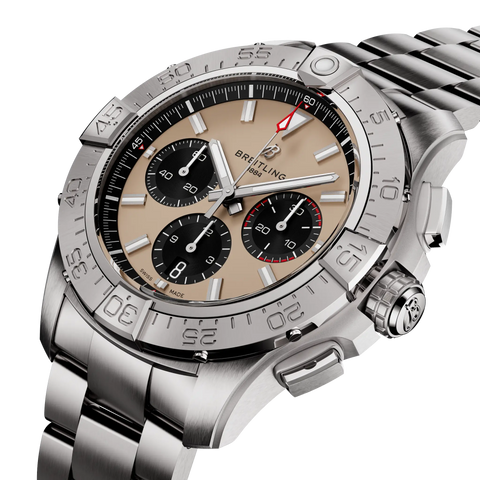 Breitling AB0147101A1A1 Chronograph Automatic Swiss Movement Stainless Steel Case Water Resistant 100m