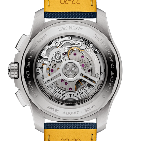 BREITLING AB0147101C1X1 Chronograph Sapphire Crystal Automatic Movement 100m Water Resistant Elegant Design